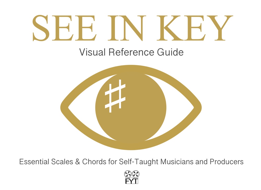 Front cover of See In Key music theory book